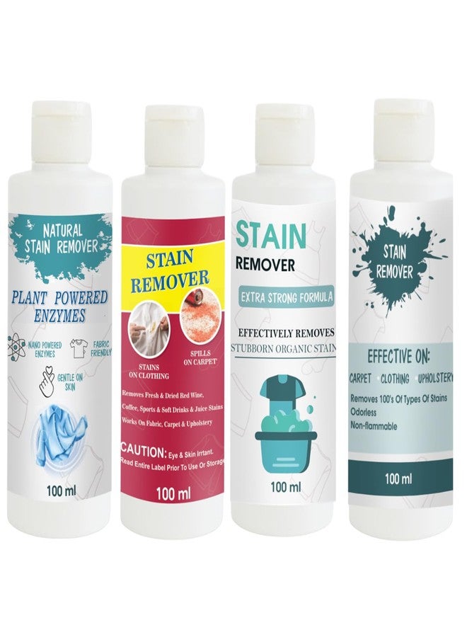 TOOVUS Stain Remover Combo Pack of Shirt, Red, Doll and Sky Stain Remover | Multi-Surface Cleaning Solution for Clothes, Fabrics, Upholstery (100 g Each) - Image 1